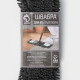 Швабра для мытья пола плоская Доляна, насадка микрофибра букли 42×12 см, телескопическая ручка 70 (120) см