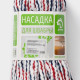 Насадка для швабры верёвочная Доляна, микрофибра, 30×7×6.5 см, цвет МИКС