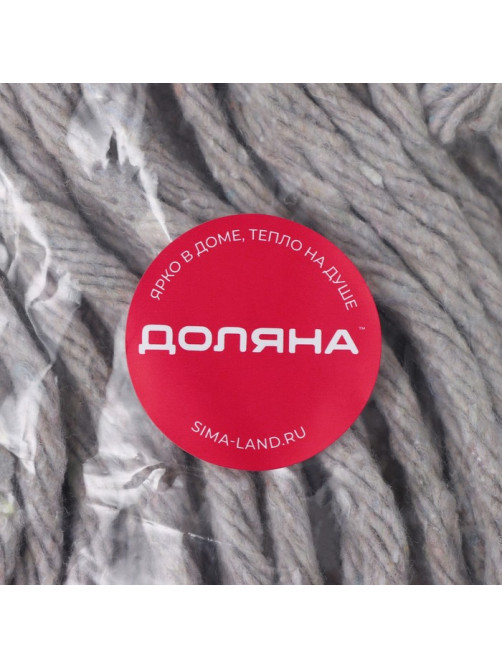 Насадка для швабры верёвочная Доляна, хлопок, 30×10×6 см, МИКС