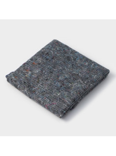 Салфетка - тряпка хозяйственная Доляна, 60×80 см, плотность 180 г/м², строчка 2.5 мм, с оверлоком, серая