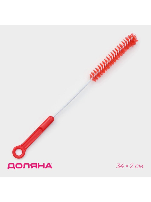 Ёршик для посуды Доляна, 34×2 см
