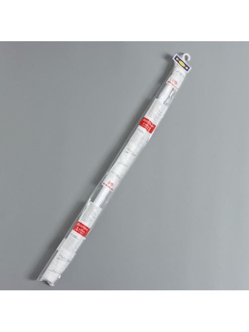 Карниз для ванной Доляна, телескопический, d=3.2 см, 70-120 см, белый