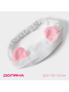 Повязка для умывания «Ушки», МИКС