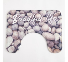 Коврик для ванной Этель Beautiful life, 50×40 см, велюр