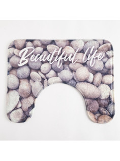 Коврик для ванной Этель Beautiful life, 50×40 см, велюр