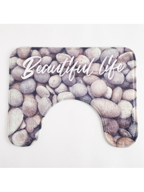 Коврик для ванной Этель Beautiful life, 50×40 см, велюр