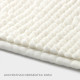 Коврик для дома LaDо́m, букли, плотность 1000 г, 50×80 см, белый