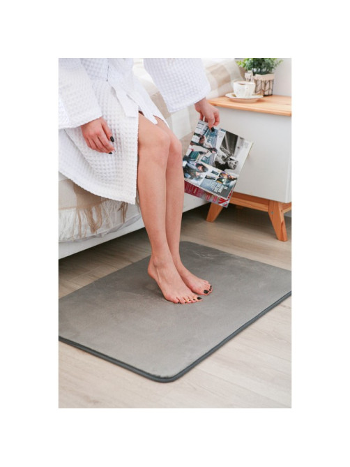 Коврик для дома SAVANNA Memory foam, 50×80 см, серый