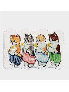 Коврик для дома Доляна «Котята», для детей, 39.5×60.5 см
