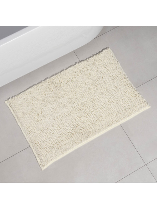 Коврик для дома LaDо́m, букли, плотность 1400 г, 50×80 см, белый