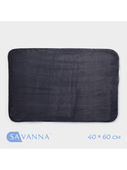 Коврик для дома SAVANNA «Элайза», 40×60 см, синий