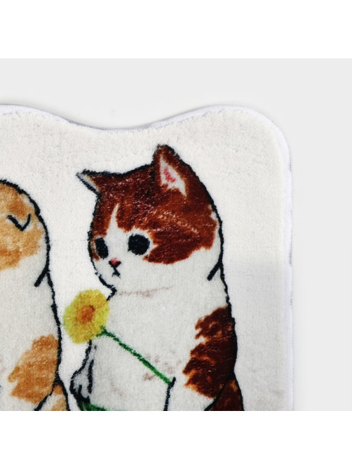 Коврик для дома Доляна «Котята», для детей, 39.5×60.5 см