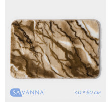 Коврик SAVANNA «Мечта», 40×60 см, бежевый
