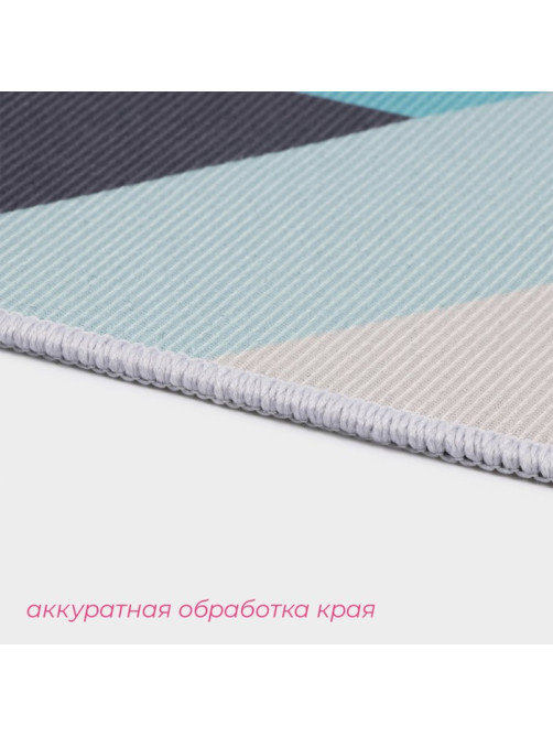 Коврики для ванной и туалета Доляна «Свэч», 2 шт., 50×80 см, 40×50 см