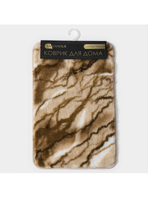 Коврик SAVANNA «Мечта», 40×60 см, бежевый