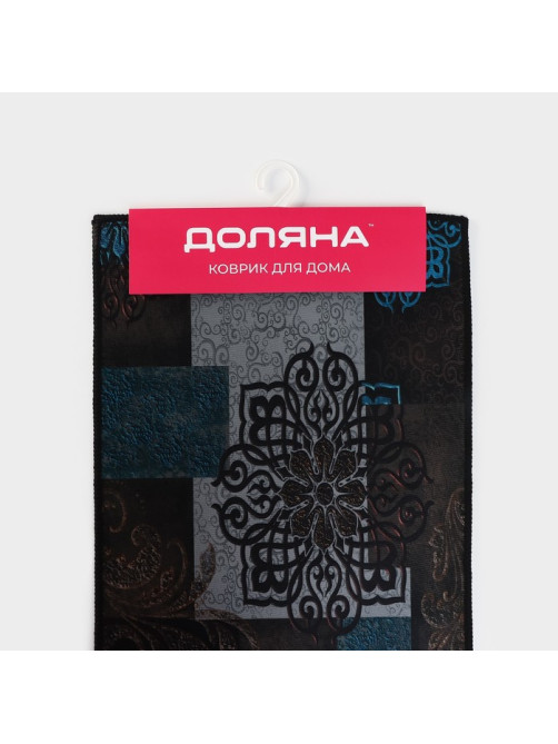 Коврики для дома Доляна «Цвета», 2 шт., 40×60 см, 40×120 см