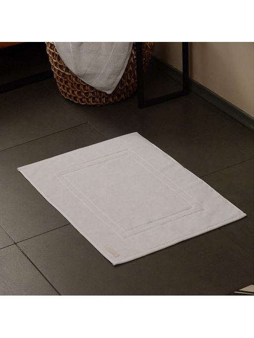 Коврик махровый SL HOME: Basic «Блан де Блан», 50×70 см, хлопок 100%