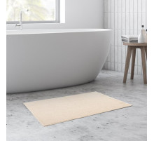 Коврик махровый «Этель» Organic Beige, 50×70 см, хлопок 100%