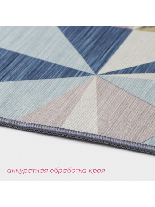 Коврики для ванной и туалета Доляна «Гранулы», 2 шт., 50×80 см, 50×40 см