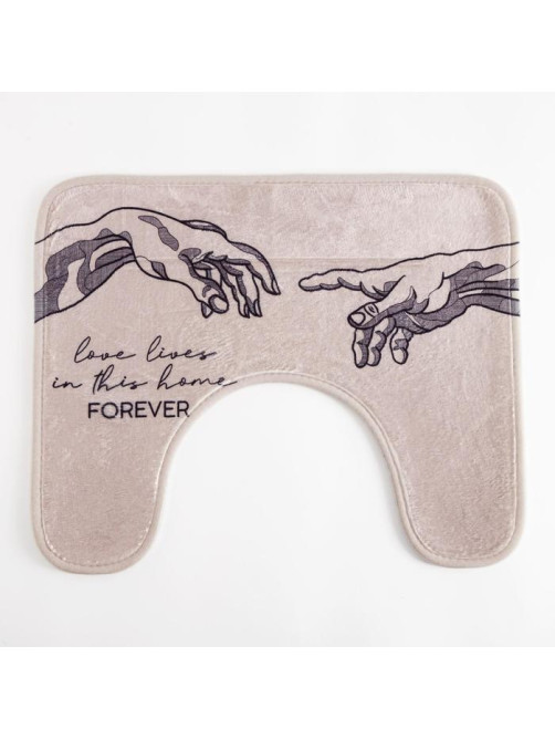 Коврик для ванной «Этель» Forever, 50×40 см, велюр