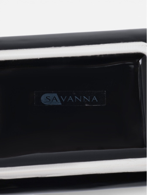 Дозатор для мыла SAVANNA «Природа», 350 мл, чёрный