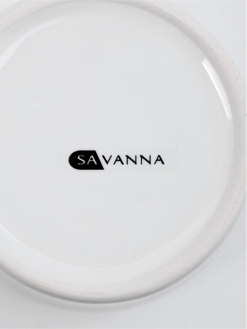 Дозатор для мыла SAVANNA «Геометрика», 250 мл, на подставке, белый