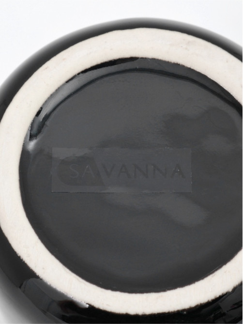Дозатор для жидкого мыла SAVANNA Lightning, 350 мл, цвет чёрный