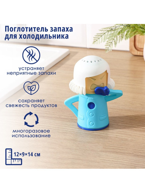 Поглотитель запаха для холодильника Доляна