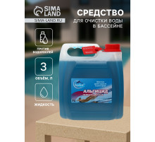 Средство против водорослей Aqualand, альгицид непенящийся М, 3 л