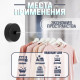 Настенная сушилка для белья ТУНДРА, нейлоновый вытяжной трос 2.8 м до 3 кг, чёрная