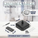 Настенная сушилка для белья ТУНДРА, нейлоновый вытяжной трос 2.8 м до 3 кг, чёрная