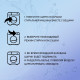 Шар турмалиновый для стирки белья, 7.5×7.5 см, зелёный