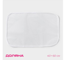 Сетка для глажения 40×60 см, белая
