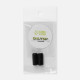 Фиксатор для шнурков, пара, d=8 мм, 1.8 см, чёрный
