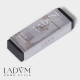 Ластик для чистки тёмной обуви LaDо́m, 7.5×2.5×1.5 см, чёрный