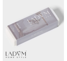 Ластик для чистки светлой обуви LaDо́m, 7.5×2.5×1.5 см, белый