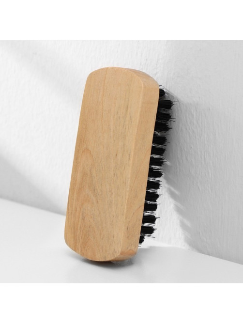 Щётка для одежды и обуви Доляна, 8.3×3.5×2.5 см, искусственная щетина