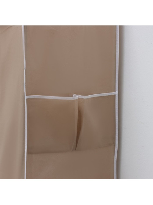 Шкаф тканевый каркасный, складной LaDо́m, 103×45×165 см, бежевый