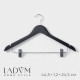 Плечики - вешалка для брюк и юбок LaDо́m Bois, 44.5×1.2×27.5 см, с зажимами, широкие плечики, сорт А, дерево