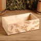 Ящик Spa Day at Home, 24.5×14×8 см, деревянный, МИКС
