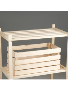 Ящик для хранения, 50×25×23 см, деревянный
