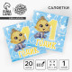 Салфетки бумажные «1 годик», 25×25 см, набор 20 шт.