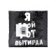 Салфетки бумажные однослойные «Я твой рот вытирал», 24×24, 50 шт.