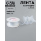Лента капроновая «Волна», с блеском, 40 мм, 10±1 м, белая №29