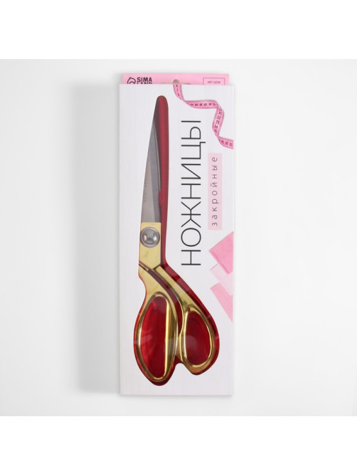 Ножницы закройные, скошенное лезвие, 9.5