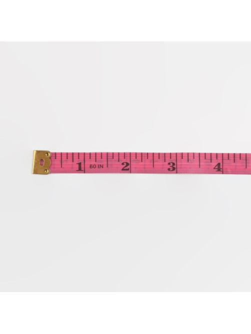Сантиметровая лента портновская, 1.2×150 см (см/дюймы), МИКС