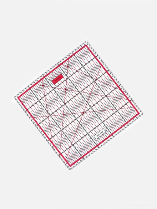 Набор линеек для квилтинга и пэчворка 30×30/25×25/15×15/10×10 см, s=3 мм