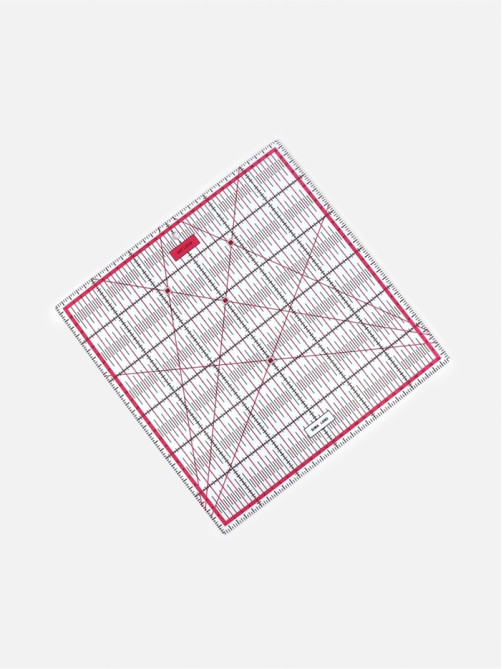 Набор линеек для квилтинга и пэчворка 30×30/25×25/15×15/10×10 см, s=3 мм