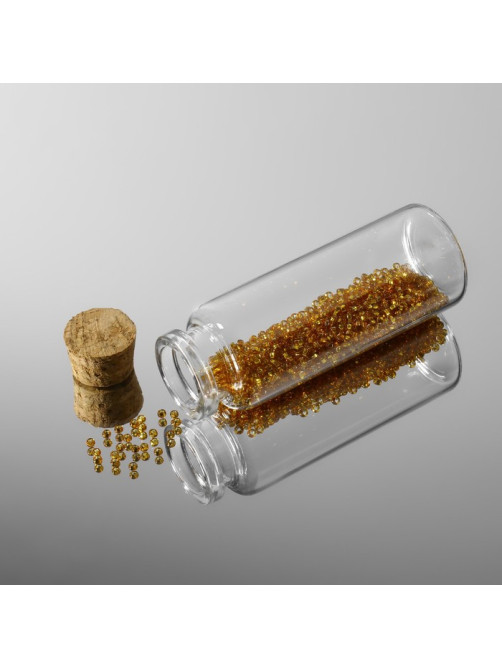 Баночки для хранения бисера, d=3×8 см, 3 шт.