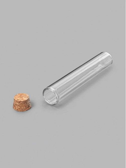 Набор баночек для хранения бисера, d=2.2×12 см, 36 мл, 5 шт., в контейнере, 13.5×13.5×3.5 см